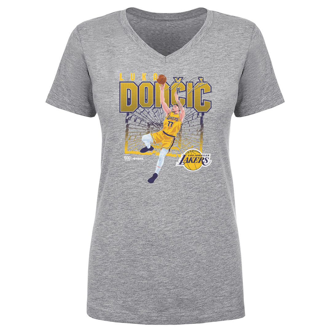 Luka Doncic Women's V-Neck T-Shirt | 500 LEVEL