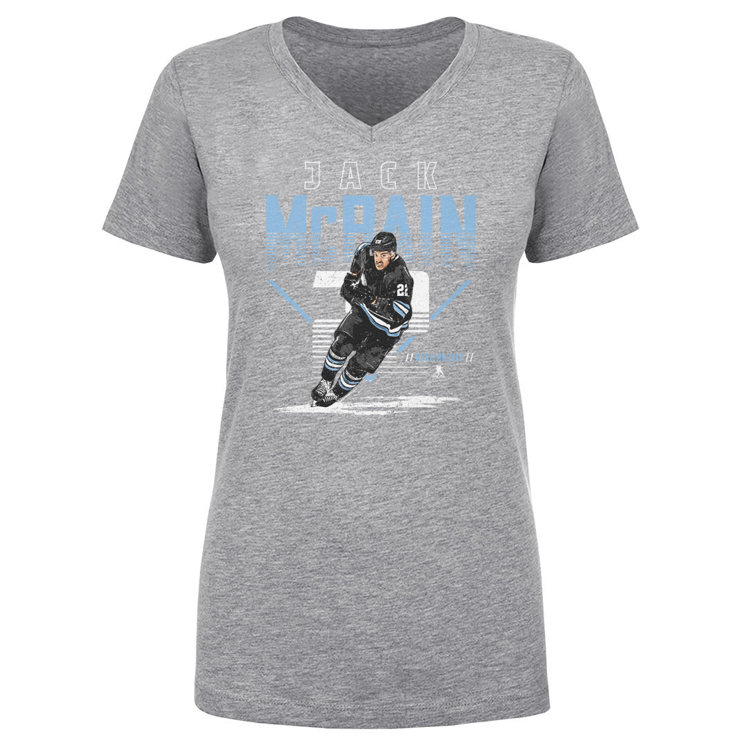 Jack McBain Women's V-Neck T-Shirt | 500 LEVEL