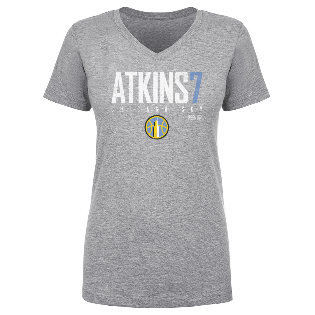 Ariel Atkins Women's V-Neck T-Shirt | 500 LEVEL