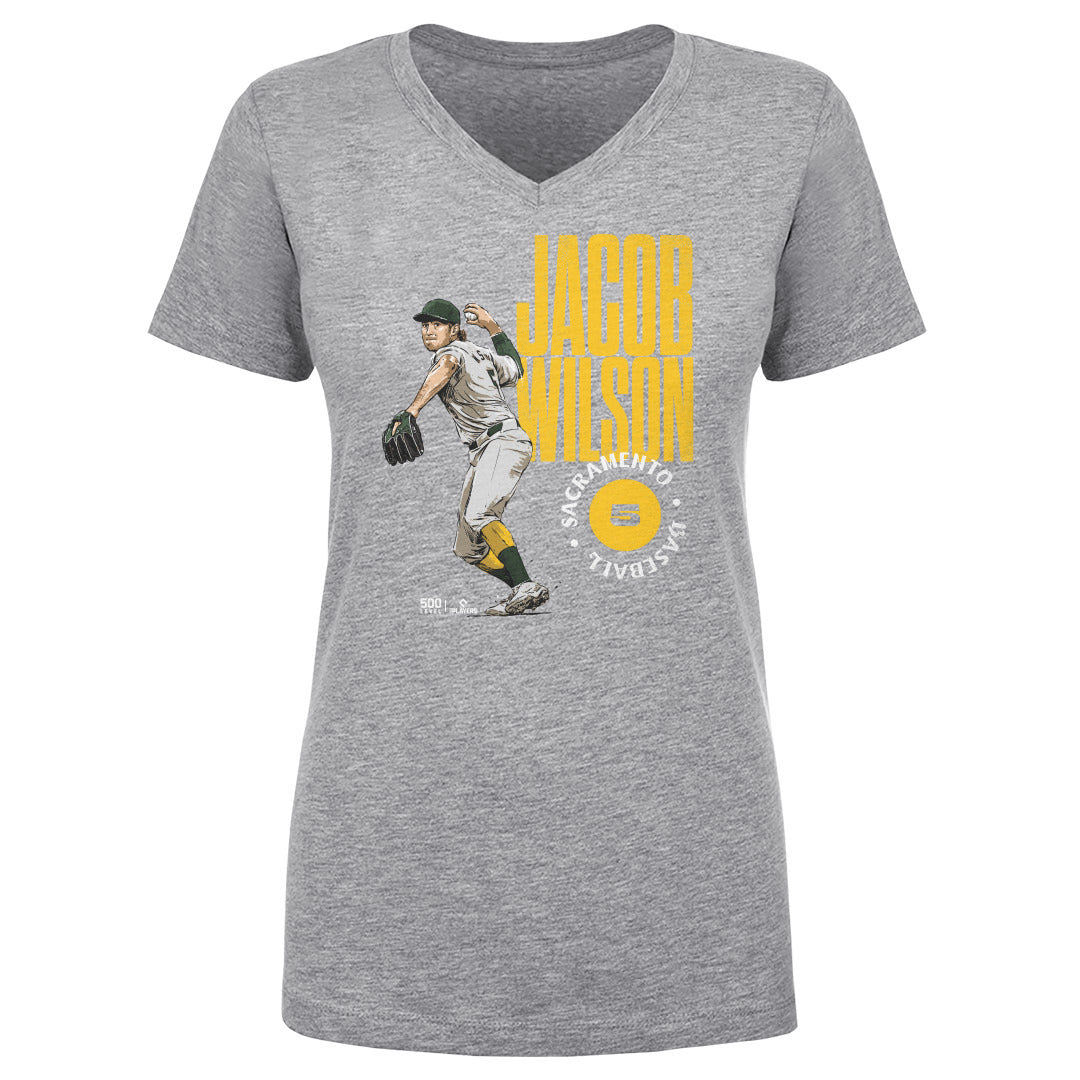 Jacob Wilson Women's V-Neck T-Shirt | 500 LEVEL