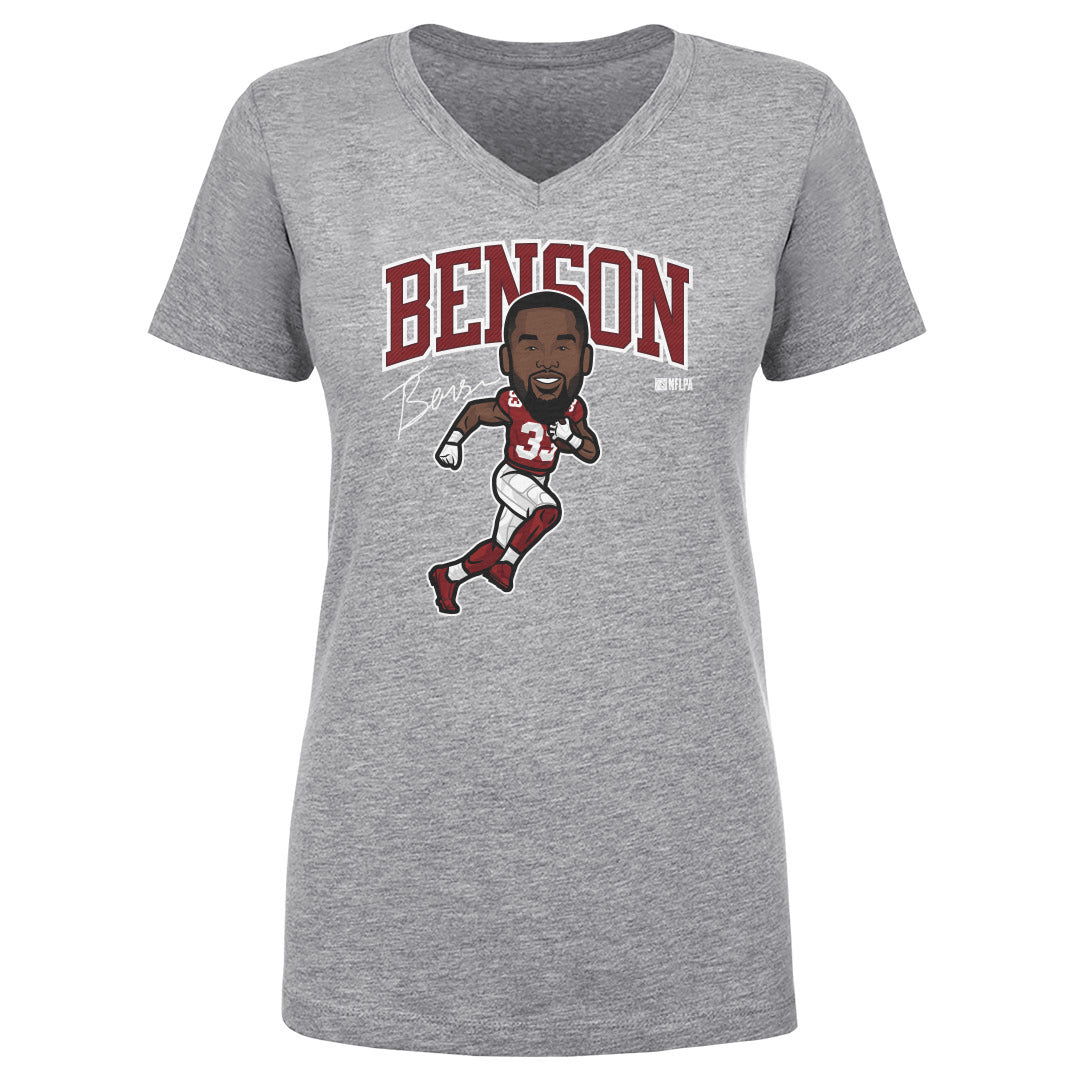 Trey Benson Women's V-Neck T-Shirt | 500 LEVEL