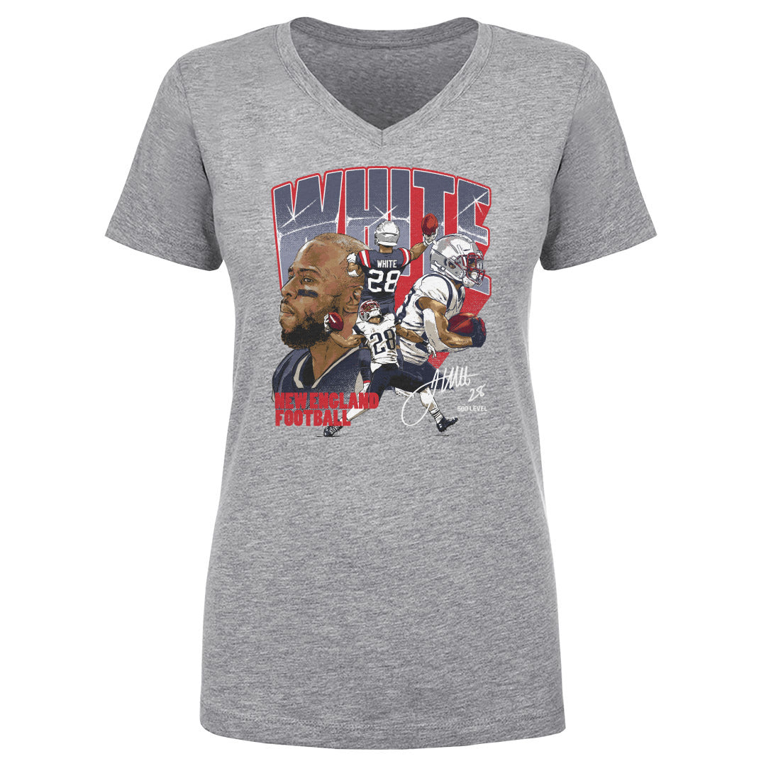 James White Women's V-Neck T-Shirt | 500 LEVEL