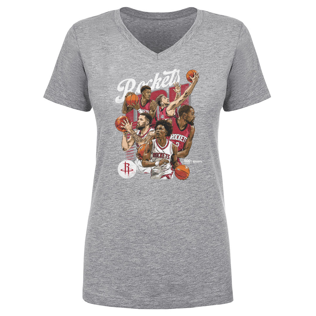 Houston Rockets Women's V-Neck T-Shirt | 500 LEVEL