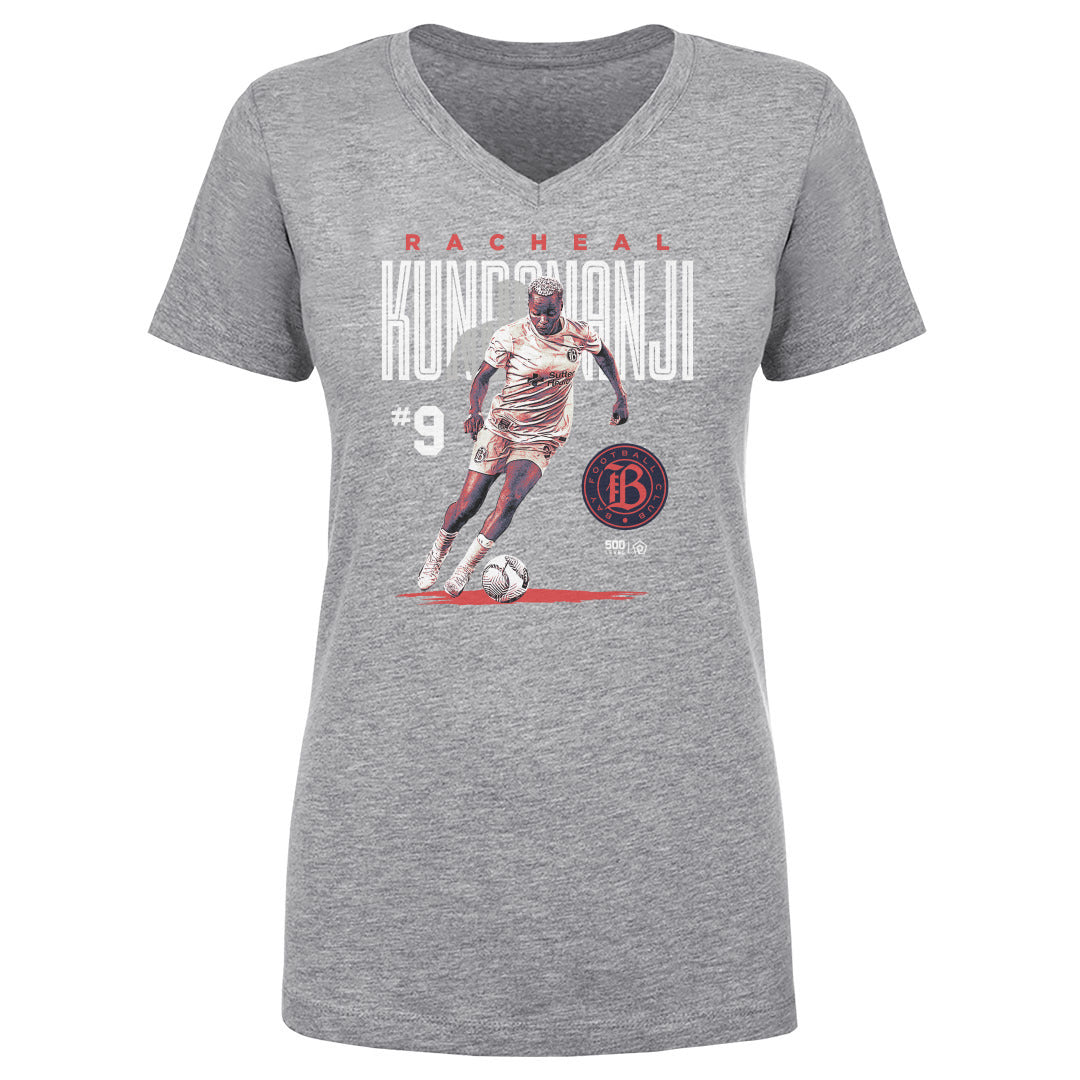 Racheal Kundananji Women's V-Neck T-Shirt | 500 LEVEL