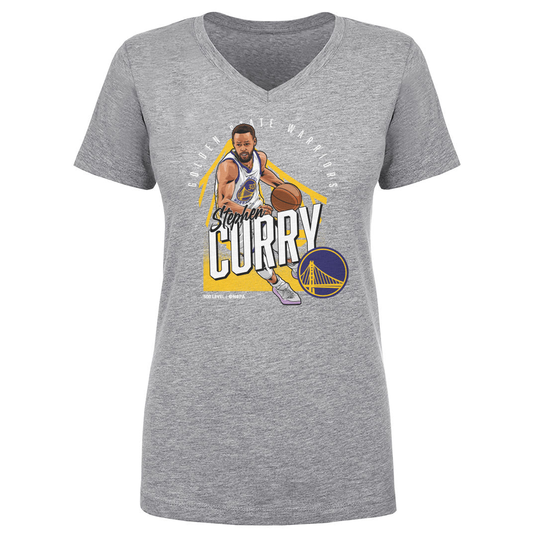 Steph Curry Women's V-Neck T-Shirt | 500 LEVEL