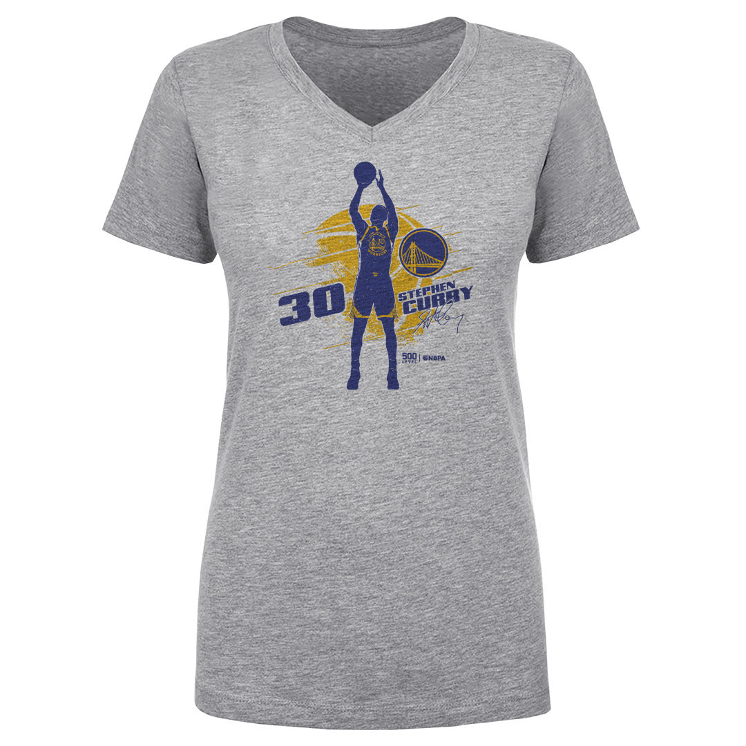 Steph Curry Women's V-Neck T-Shirt | 500 LEVEL