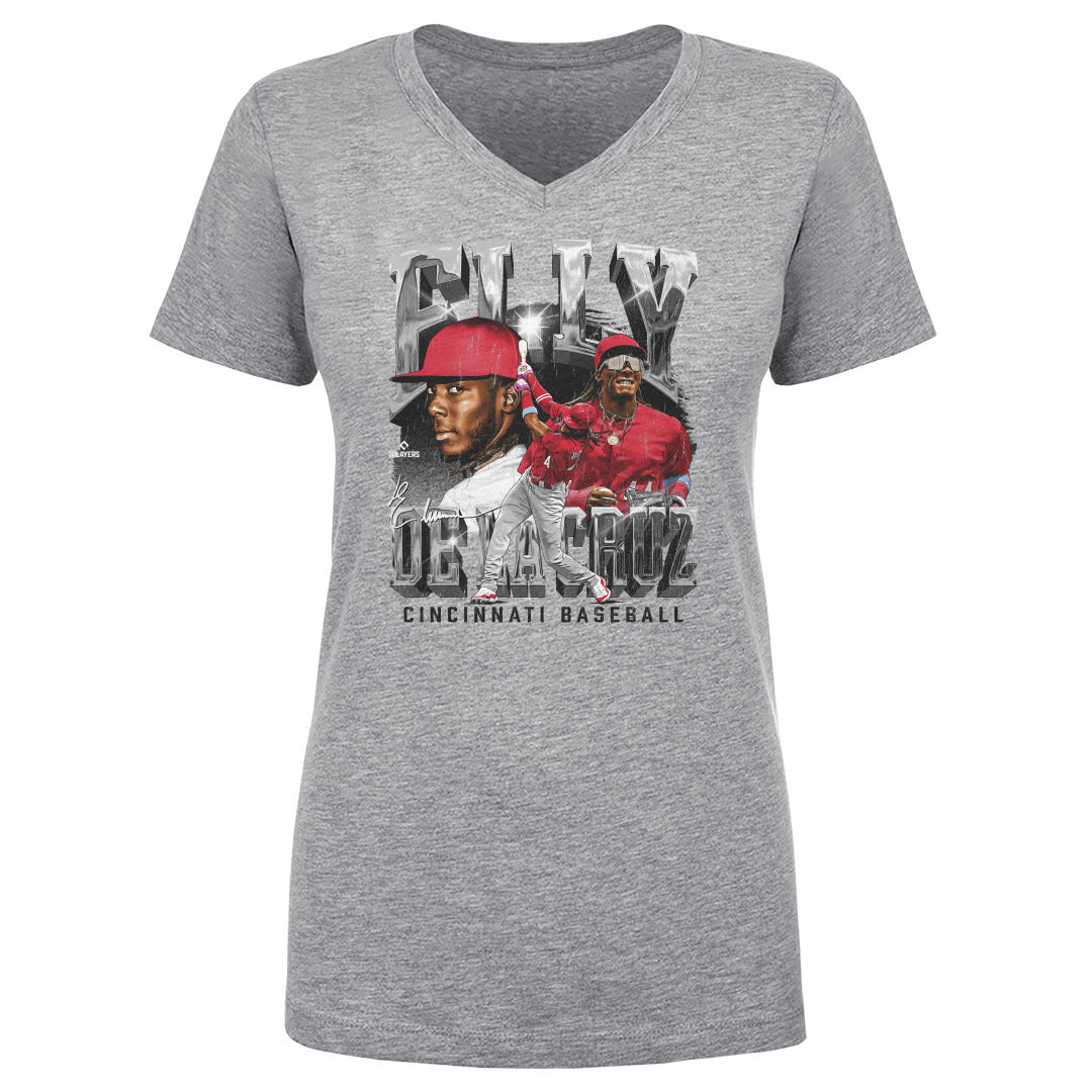 Elly De La Cruz Women's V-Neck T-Shirt | 500 LEVEL