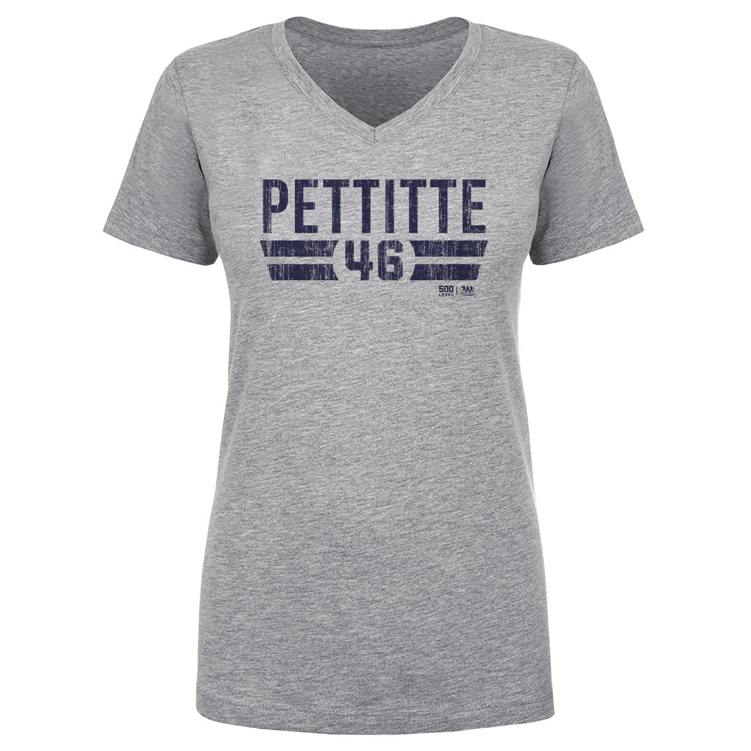 Andy Pettitte Women's V-Neck T-Shirt | 500 LEVEL