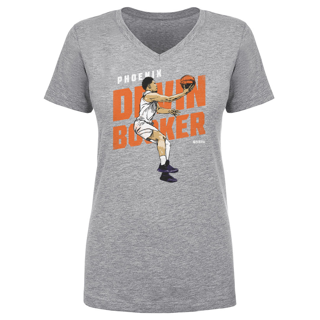 Devin Booker Women's V-Neck T-Shirt | 500 LEVEL