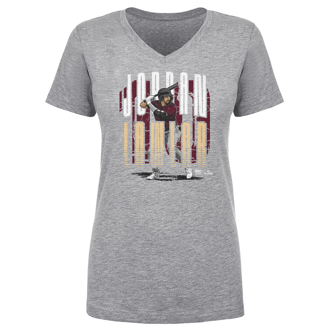 Jordan Lawlar Women's V-Neck T-Shirt | 500 LEVEL