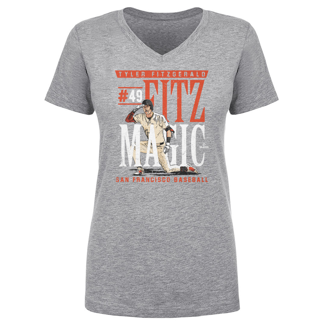 Tyler Fitzgerald Women's V-Neck T-Shirt | 500 LEVEL