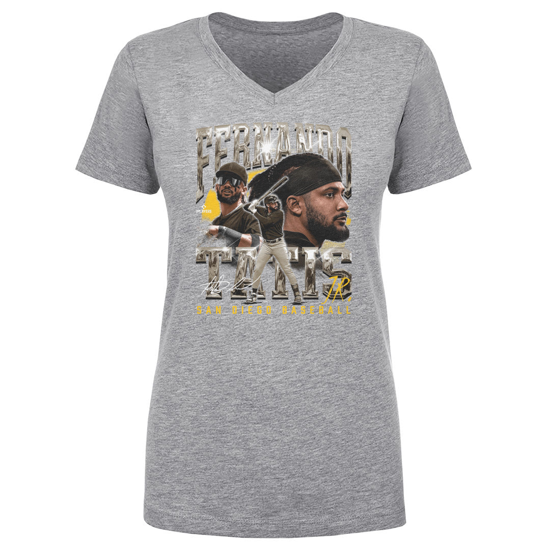 Fernando Tatis Jr. Women's V-Neck T-Shirt | 500 LEVEL