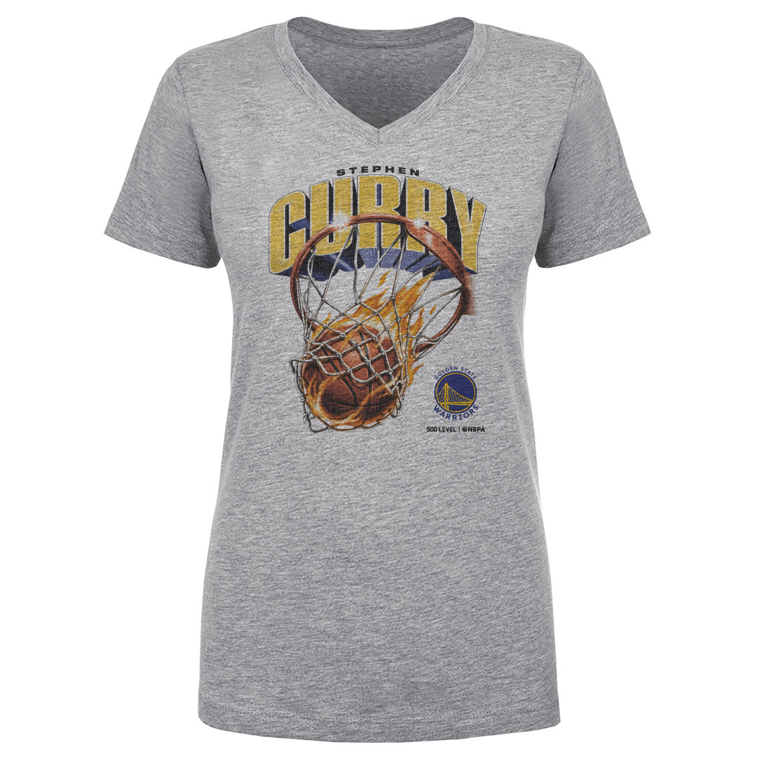 Steph Curry Women's V-Neck T-Shirt | 500 LEVEL