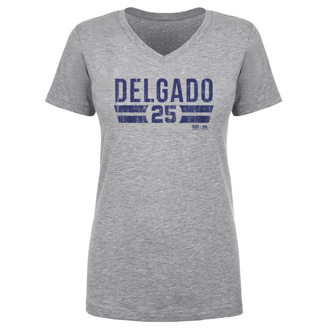 Carlos Delgado Women's V-Neck T-Shirt | 500 LEVEL