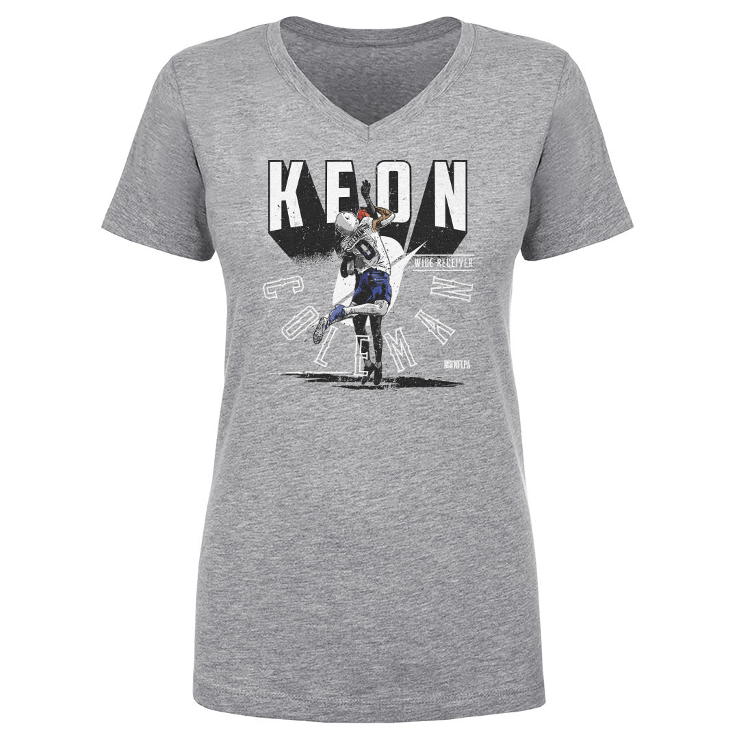 Keon Coleman Women's V-Neck T-Shirt | 500 LEVEL