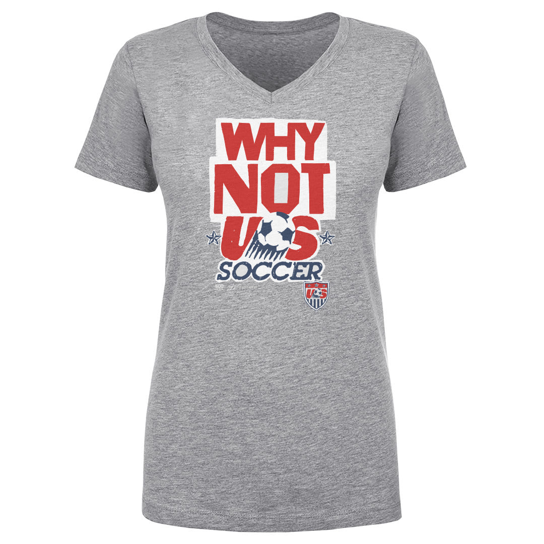 U.S. Soccer Women's V-Neck T-Shirt | 500 LEVEL
