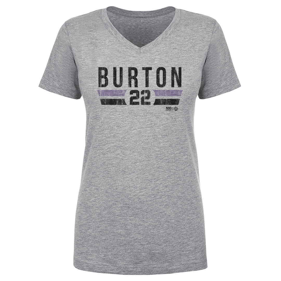 Veronica Burton Women's V-Neck T-Shirt | 500 LEVEL