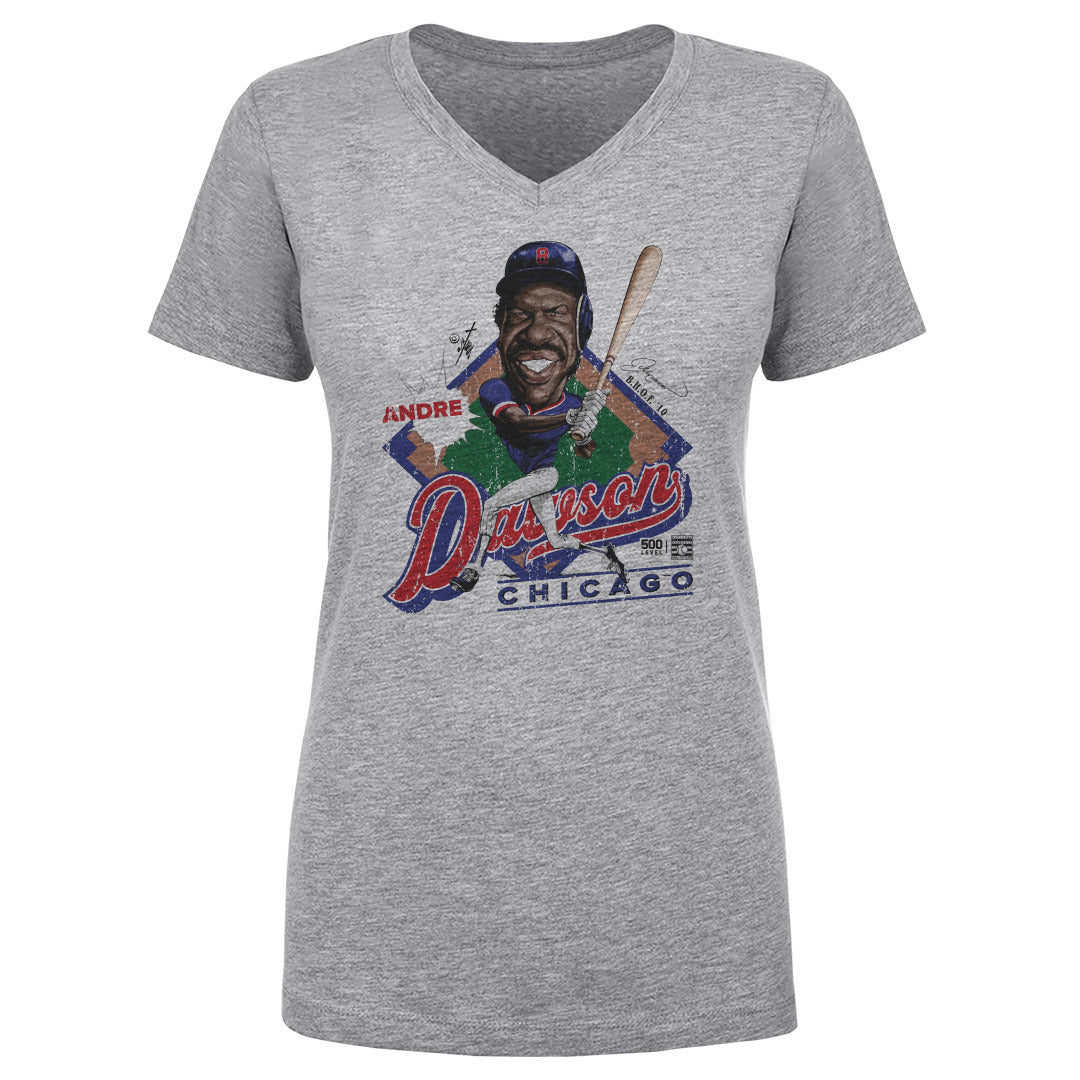 Andre Dawson Women's V-Neck T-Shirt | 500 LEVEL