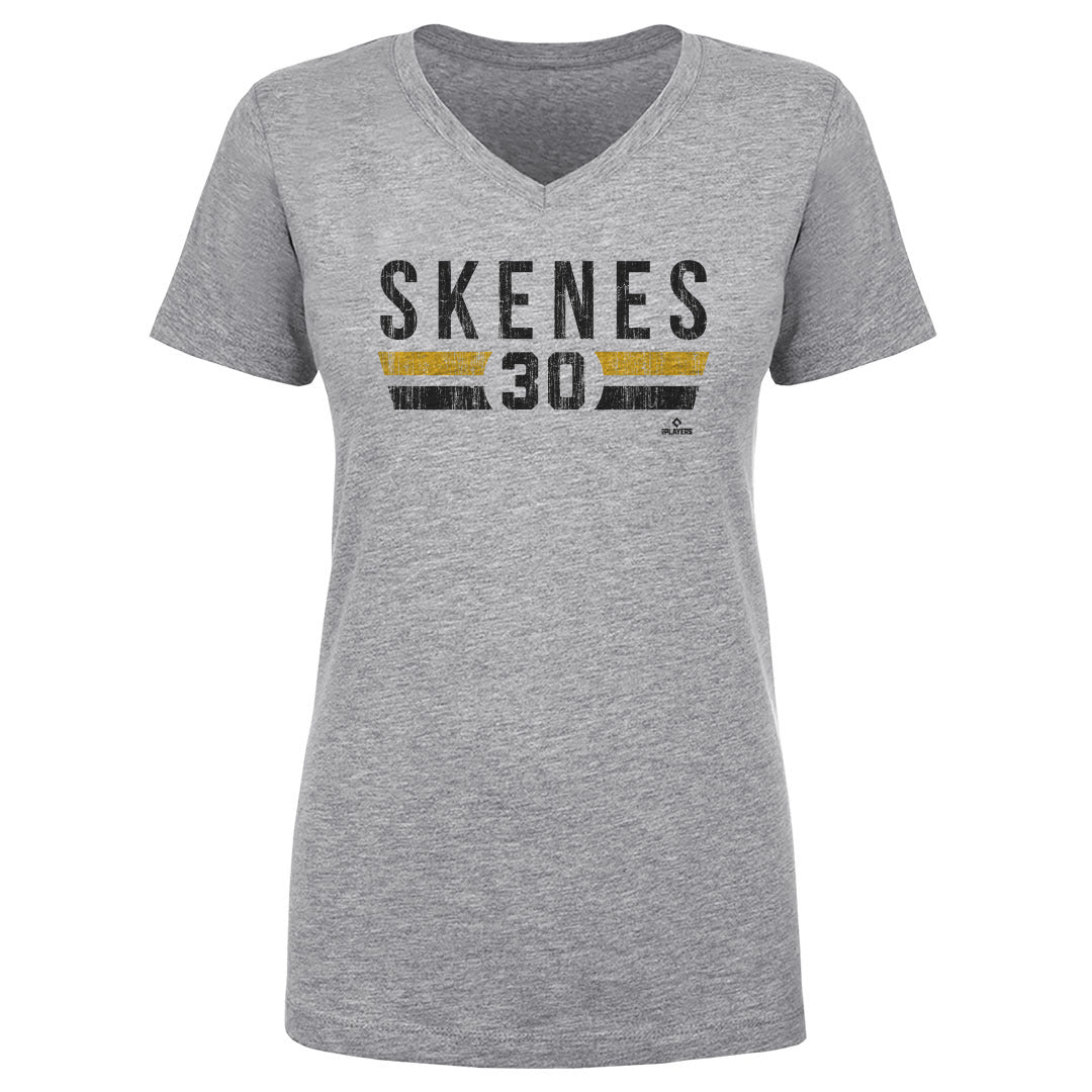 Paul Skenes Women's V-Neck T-Shirt | 500 LEVEL