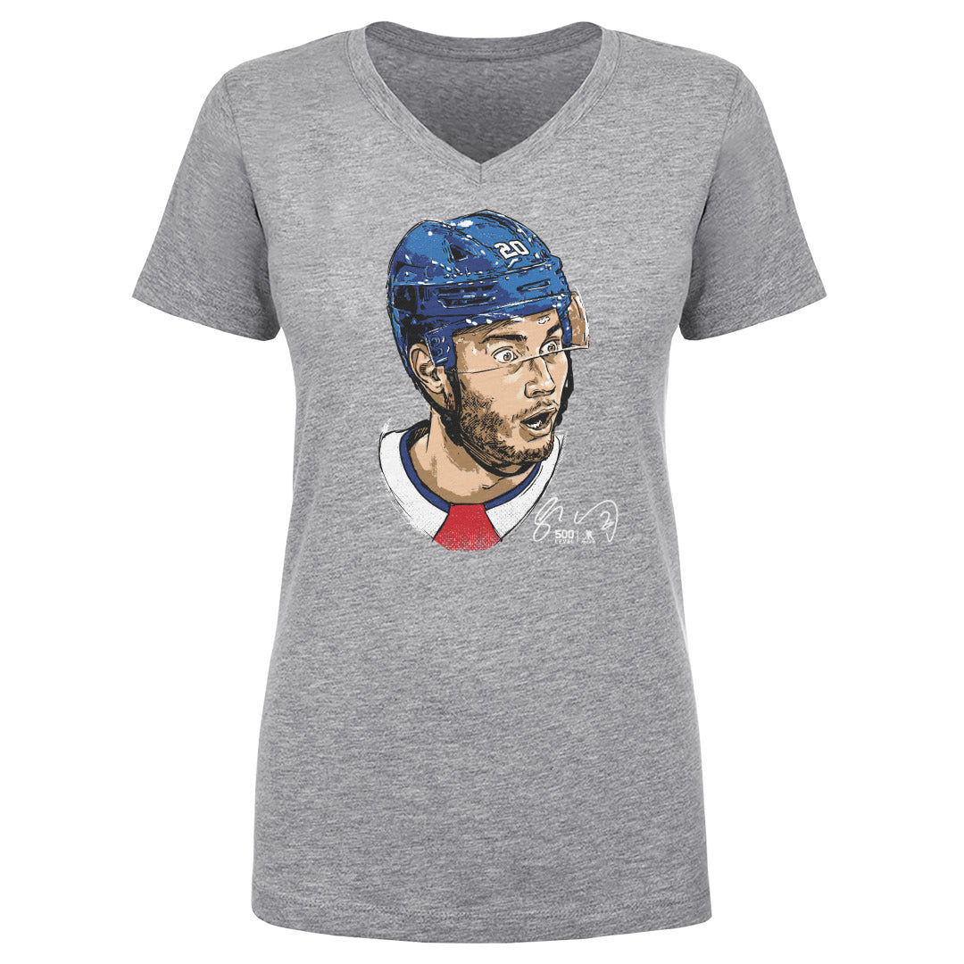 Juraj Slafkovsky Women's V-Neck T-Shirt | 500 LEVEL