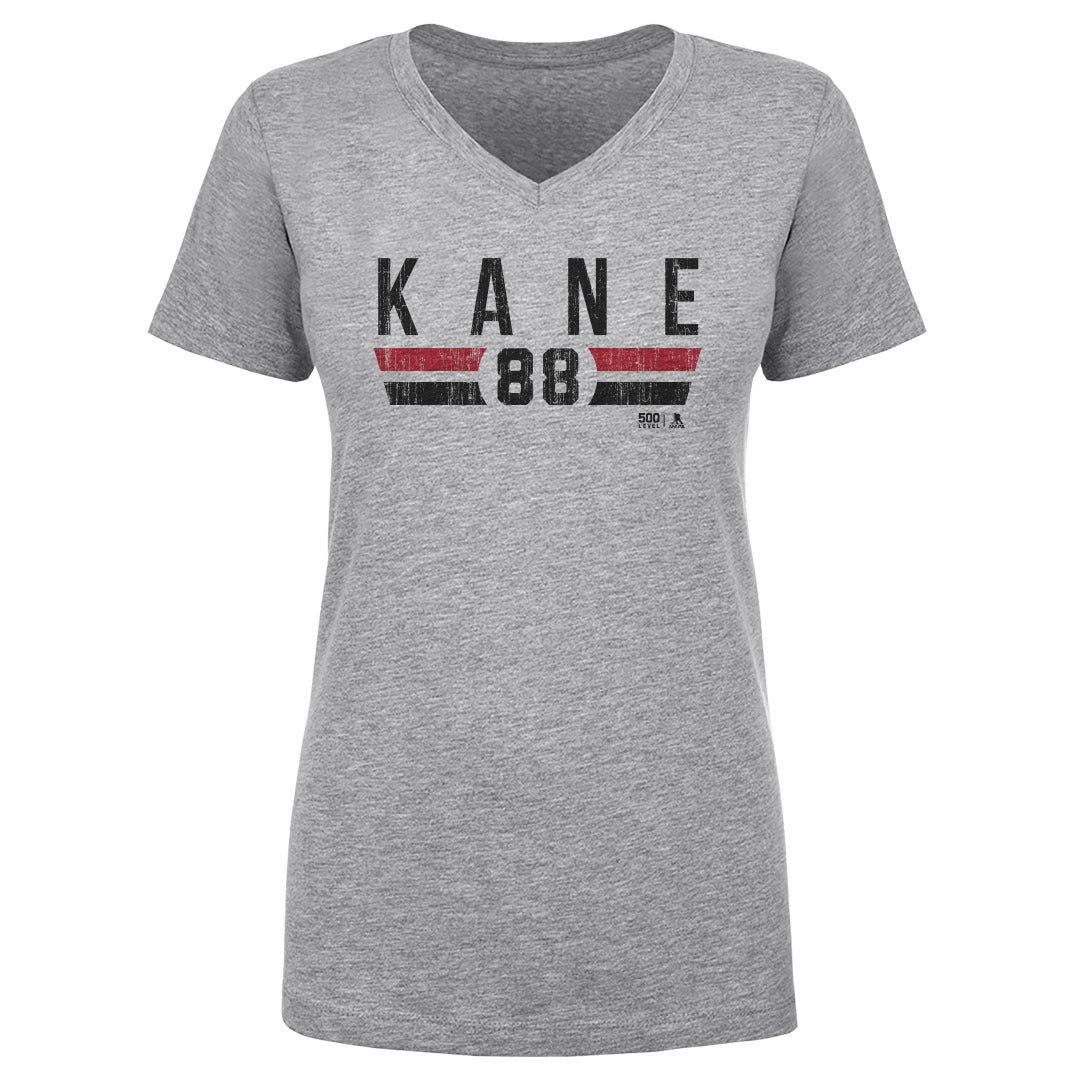 Patrick Kane Women's V-Neck T-Shirt | 500 LEVEL