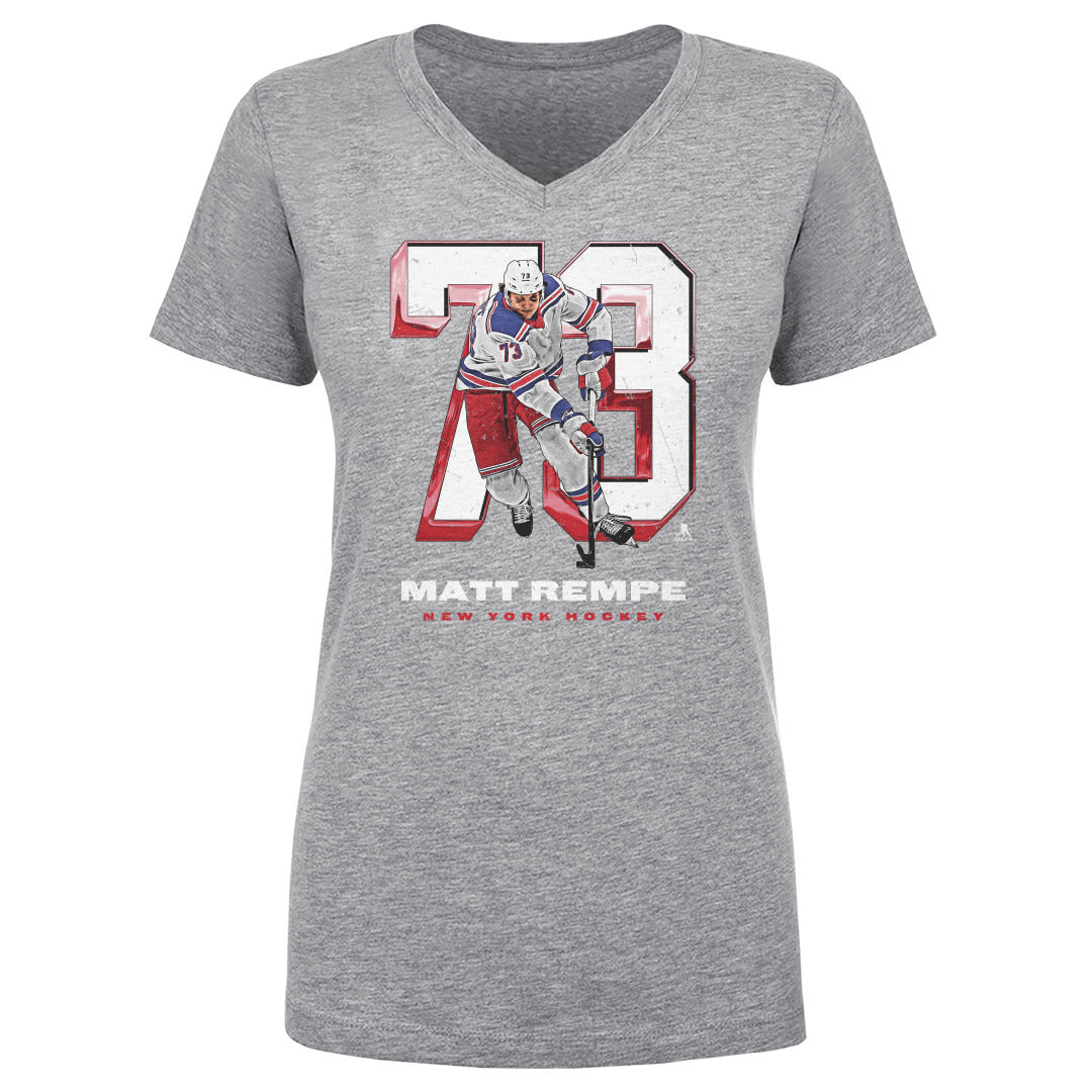 Matt Rempe Women's V-Neck T-Shirt | 500 LEVEL
