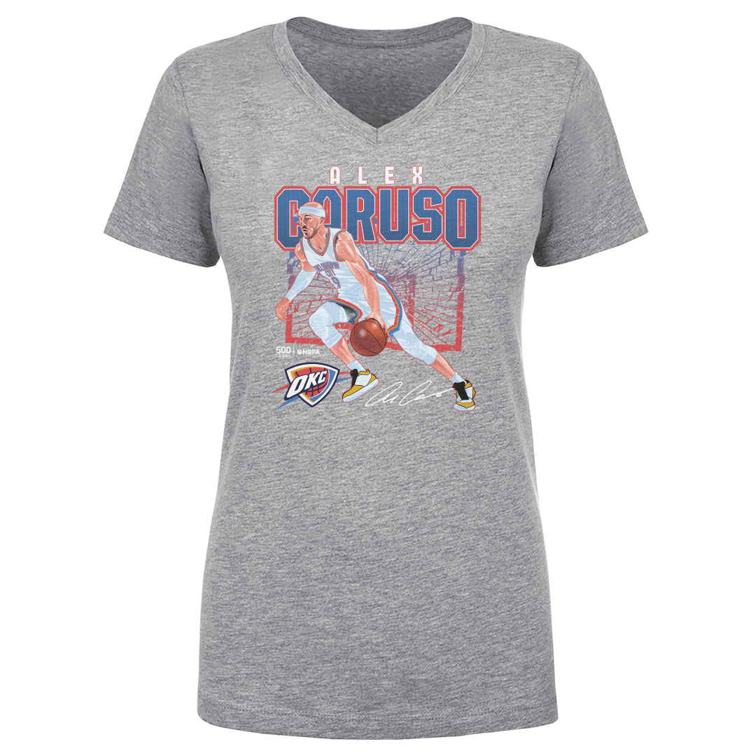 Alex Caruso Women's V-Neck T-Shirt | 500 LEVEL