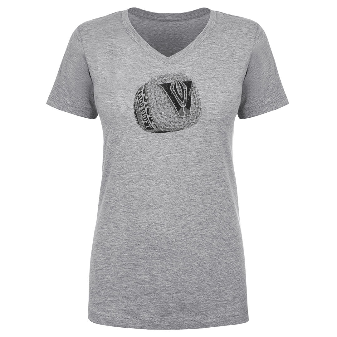 Crown Trio Women's V-Neck T-Shirt | 500 LEVEL