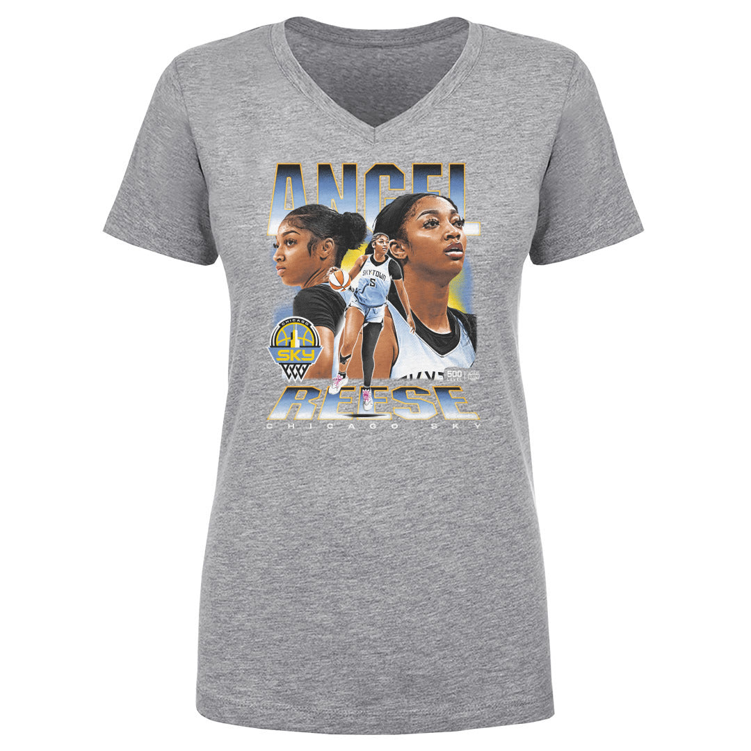 Angel Reese Women's V-Neck T-Shirt | 500 LEVEL