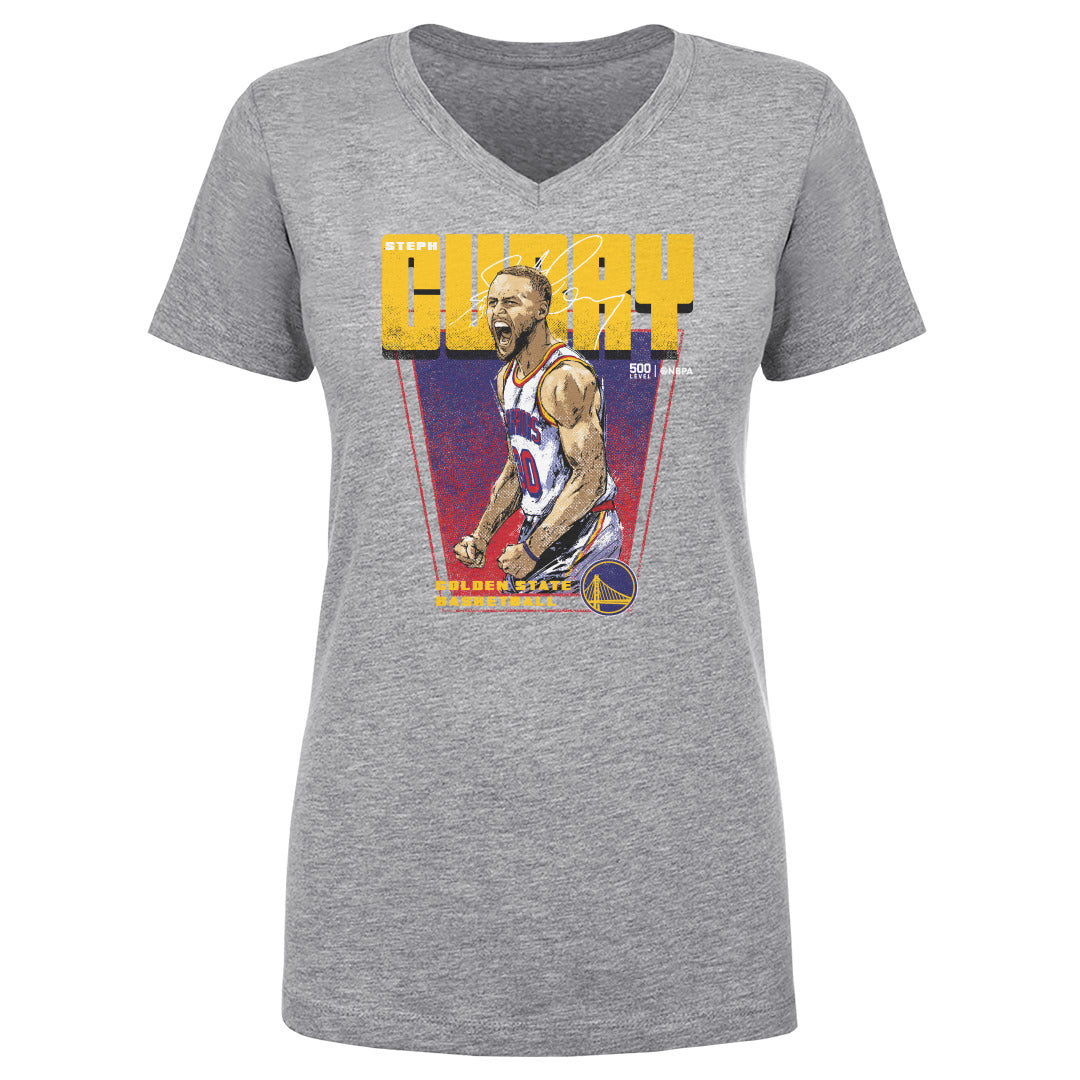 Steph Curry Women's V-Neck T-Shirt | 500 LEVEL