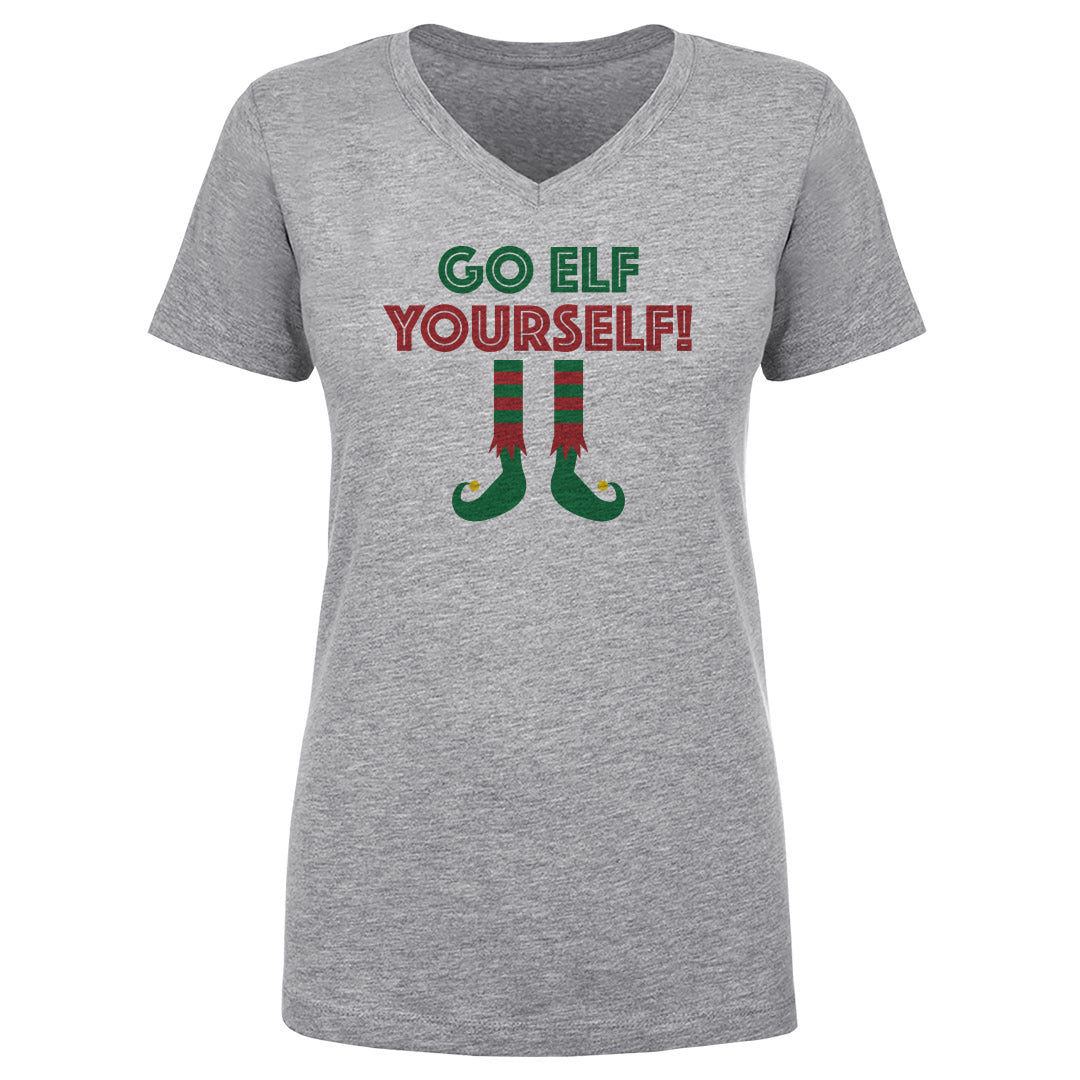 Christmas Women's V-Neck T-Shirt | 500 LEVEL