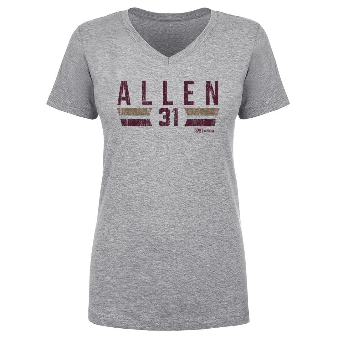 Jarrett Allen Women's V-Neck T-Shirt | 500 LEVEL
