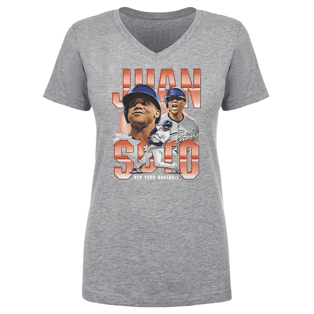 Juan Soto Women's V-Neck T-Shirt | 500 LEVEL