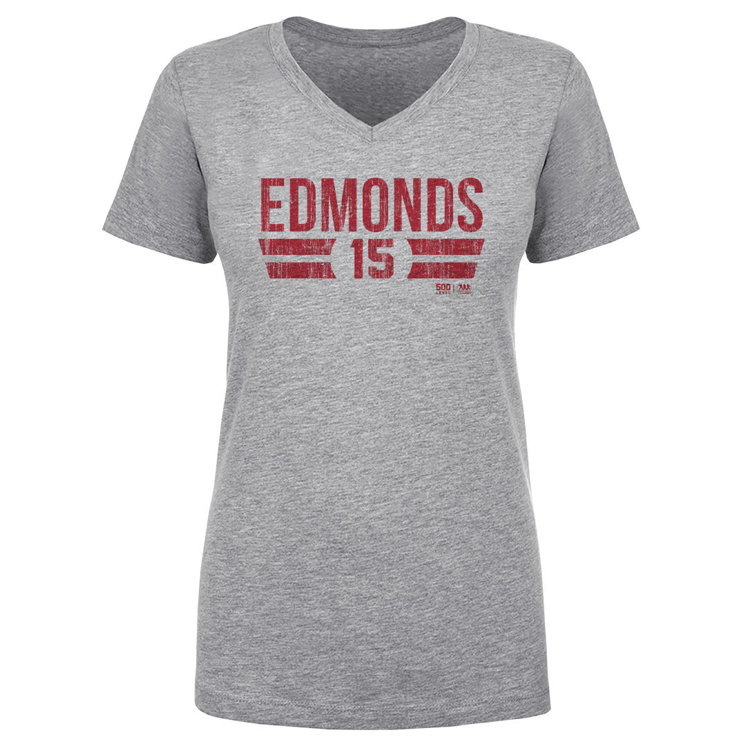 Jim Edmonds Women's V-Neck T-Shirt | 500 LEVEL