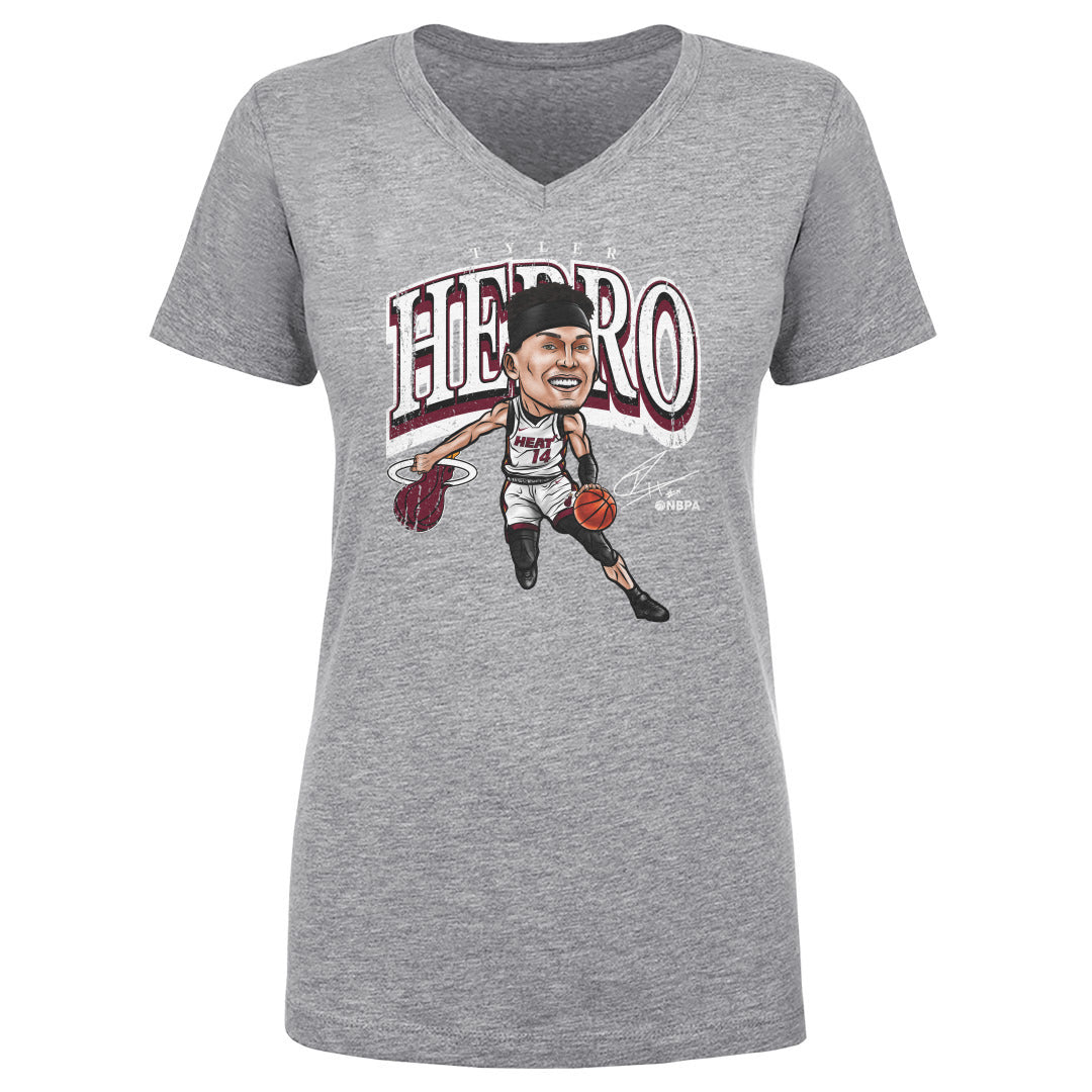 Tyler Herro Women's V-Neck T-Shirt | 500 LEVEL