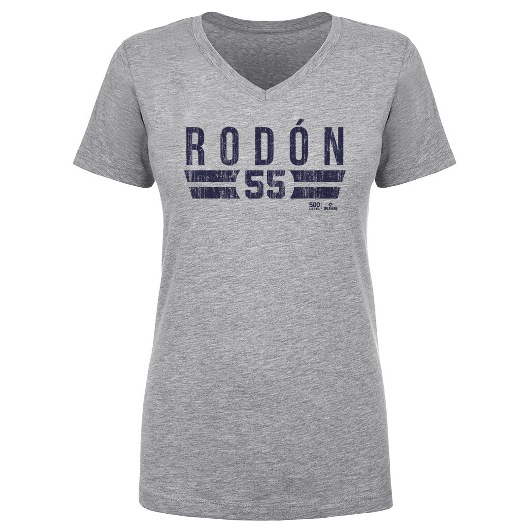 Carlos Rodon Women's V-Neck T-Shirt | 500 LEVEL
