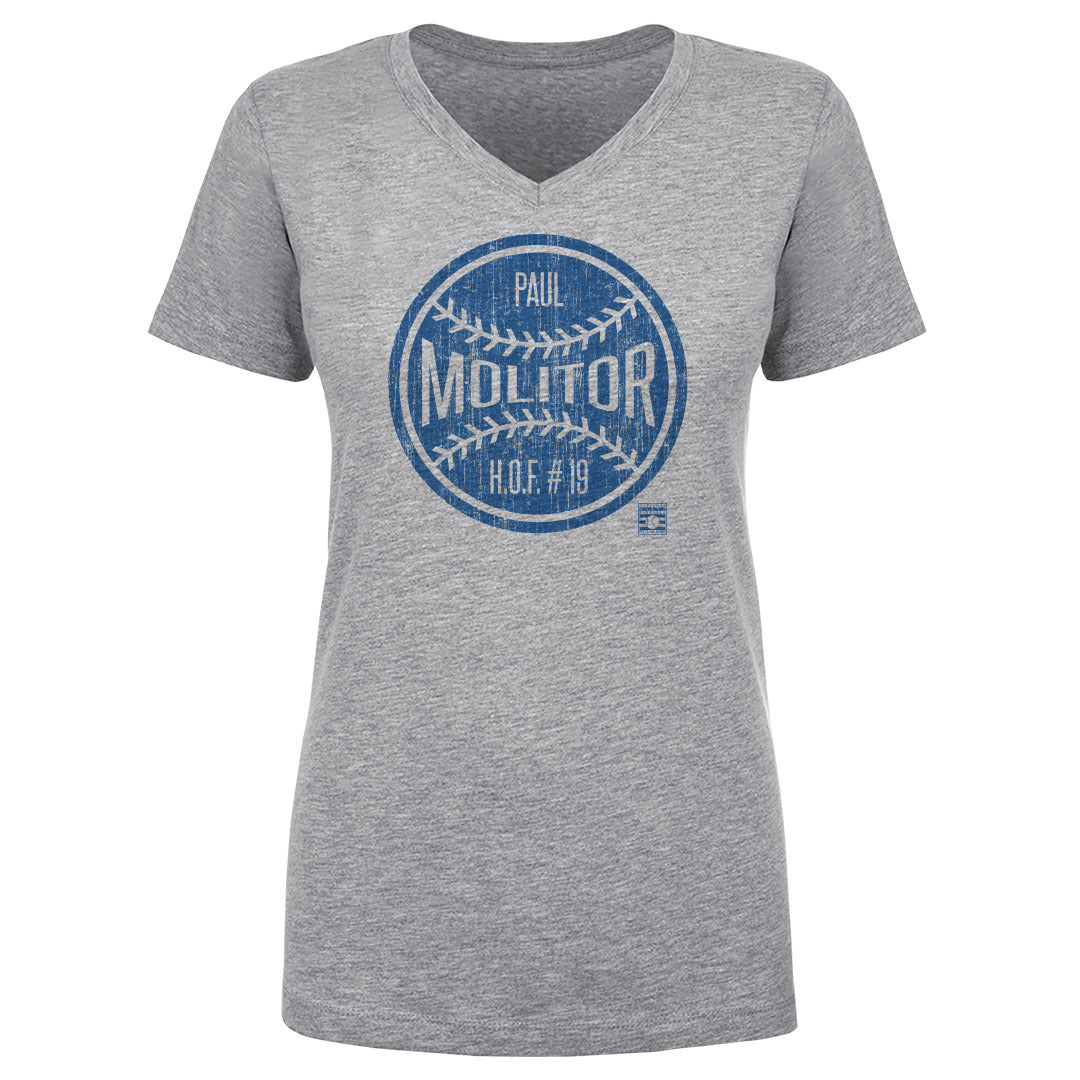 Paul Molitor Women's V-Neck T-Shirt | 500 LEVEL
