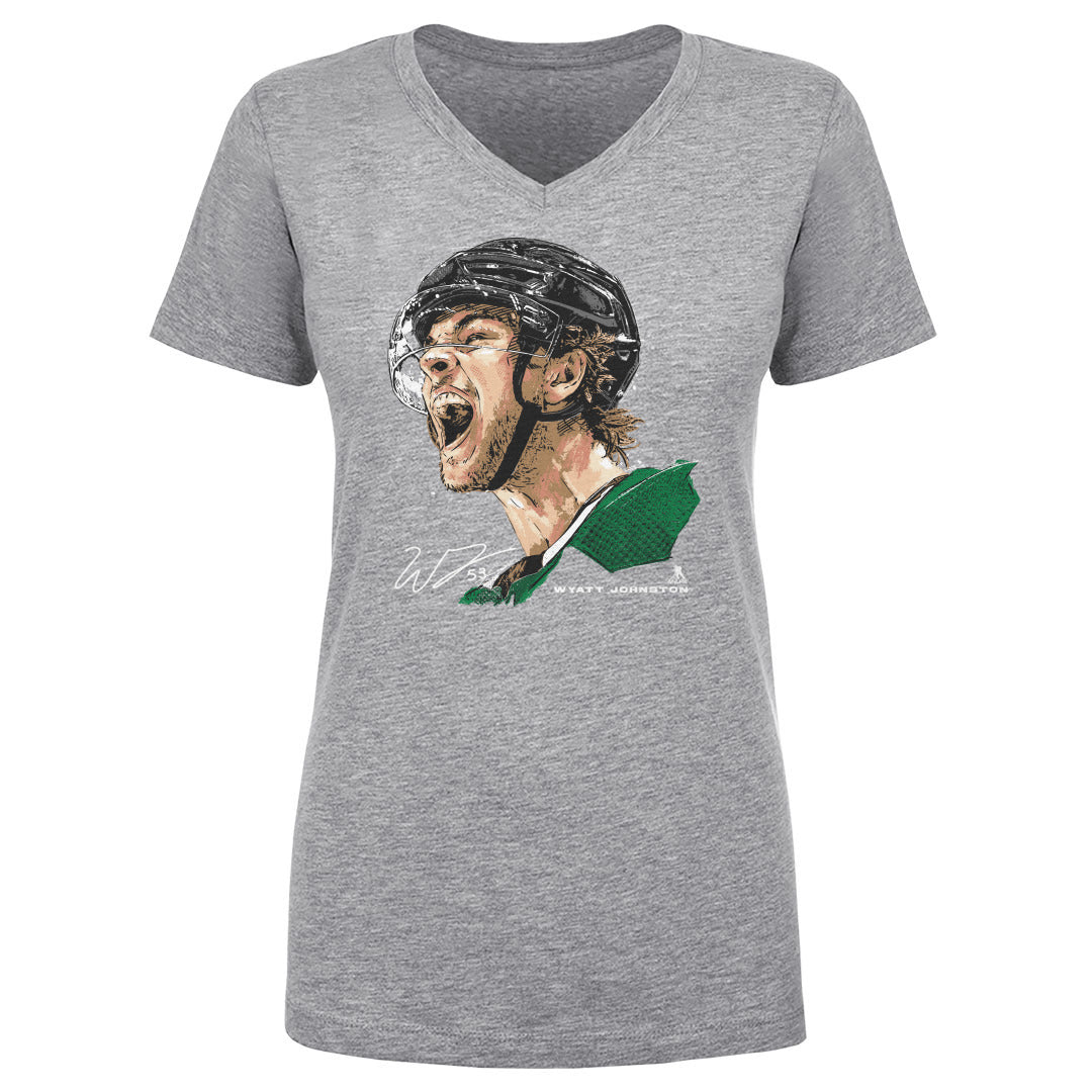 Wyatt Johnston Women's V-Neck T-Shirt | 500 LEVEL