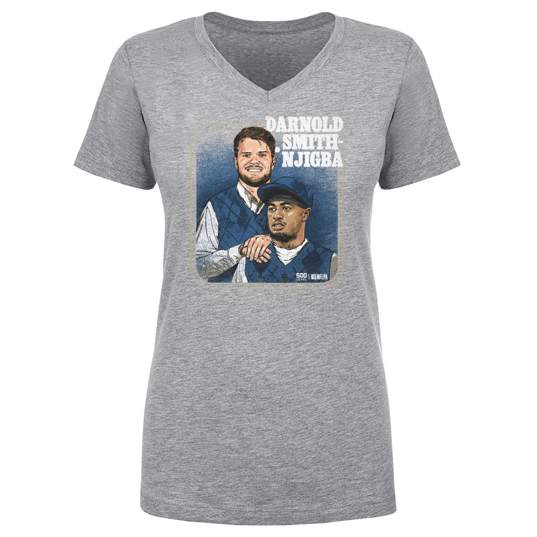 Sam Darnold Women's V-Neck T-Shirt | 500 LEVEL