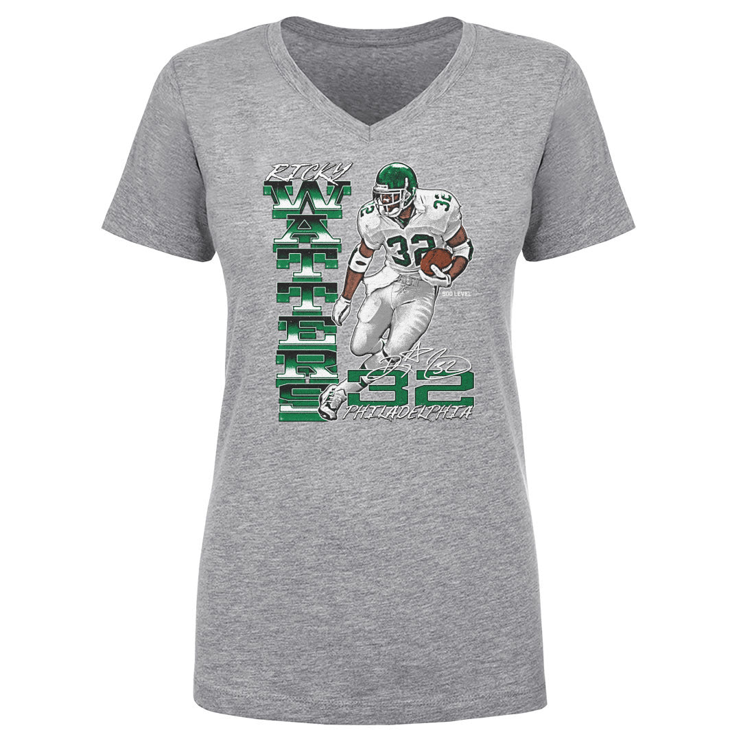Ricky Watters Women's V-Neck T-Shirt | 500 LEVEL
