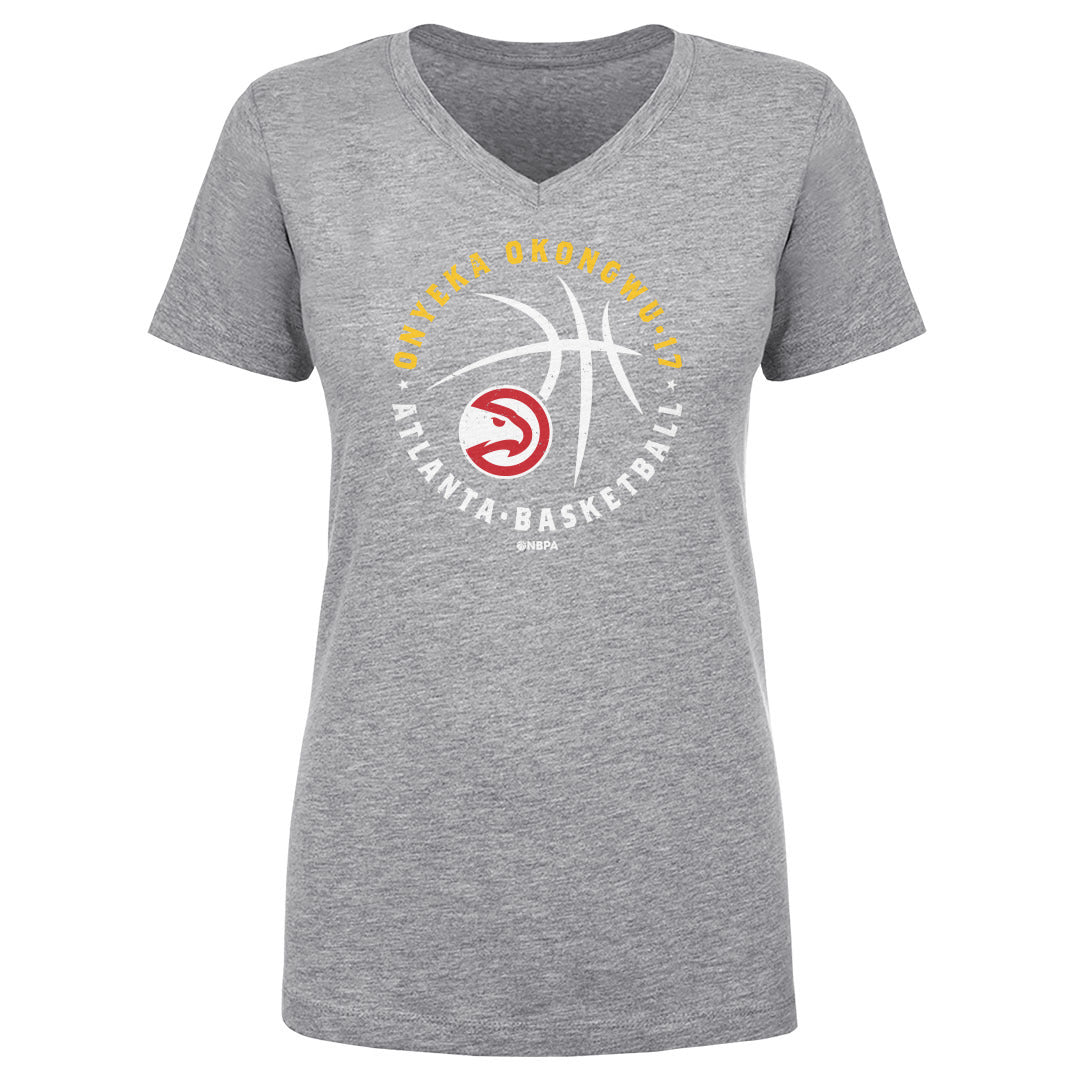 Onyeka Okongwu Women's V-Neck T-Shirt | 500 LEVEL