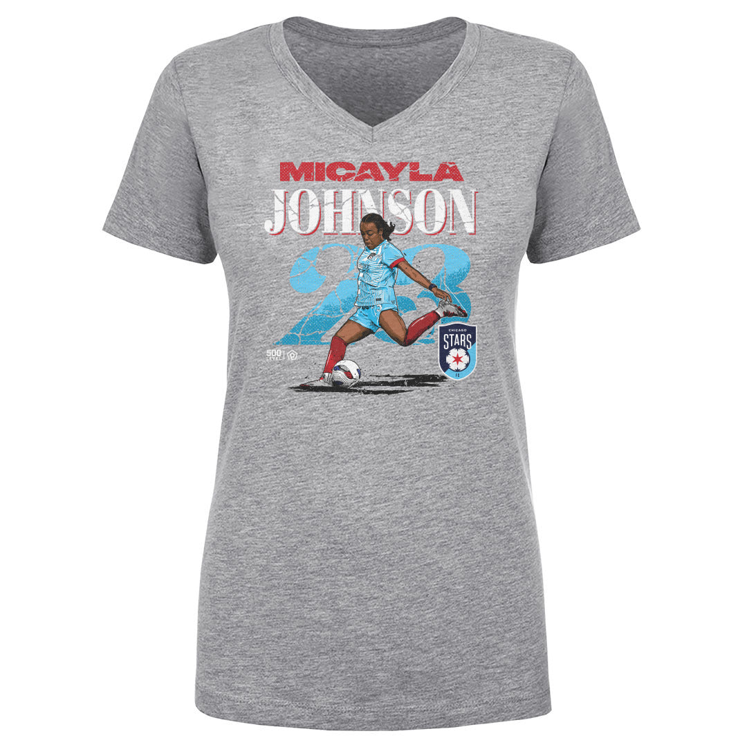 Micayla Johnson Women's V-Neck T-Shirt | 500 LEVEL