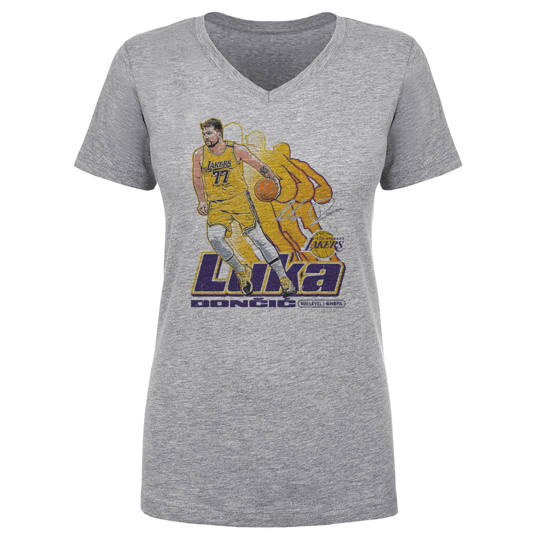 Luka Doncic Women's V-Neck T-Shirt | 500 LEVEL