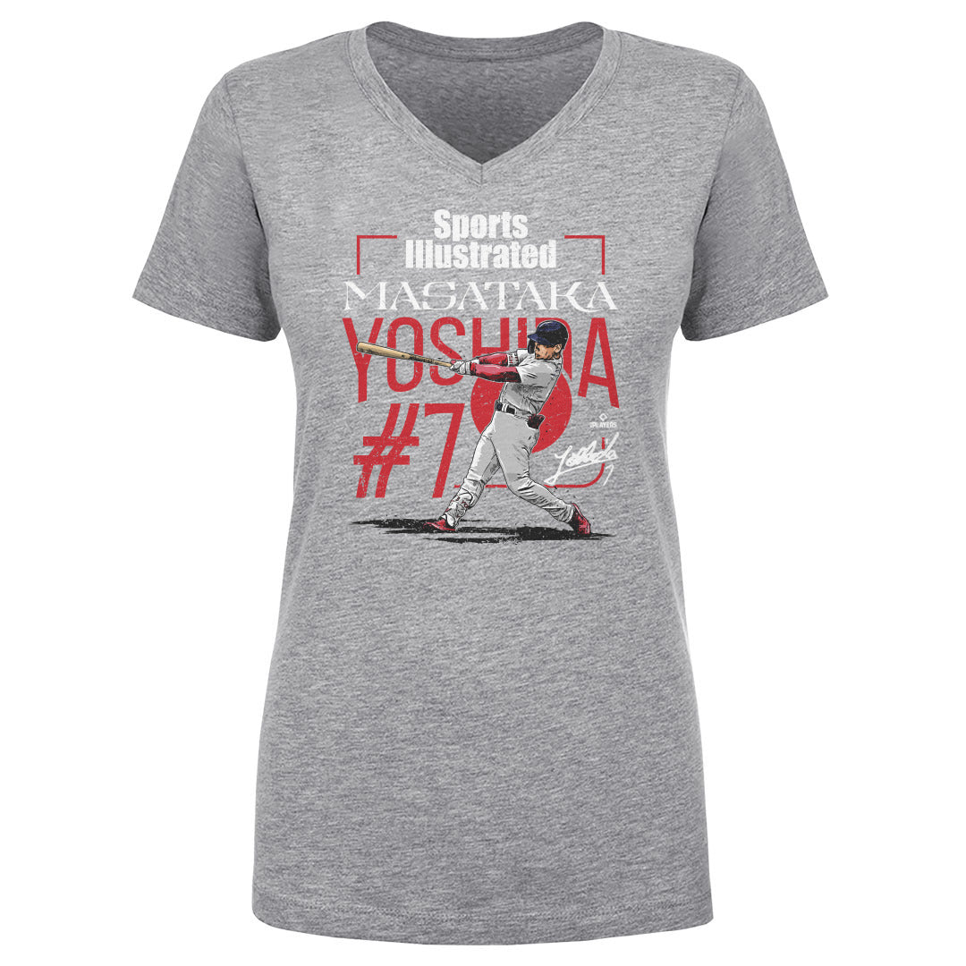 Masataka Yoshida Women's V-Neck T-Shirt | 500 LEVEL