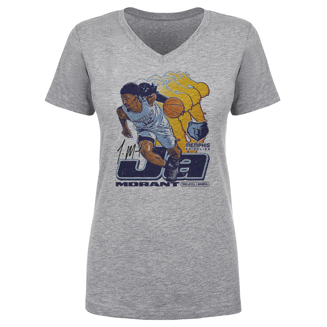 Ja Morant Women's V-Neck T-Shirt | 500 LEVEL