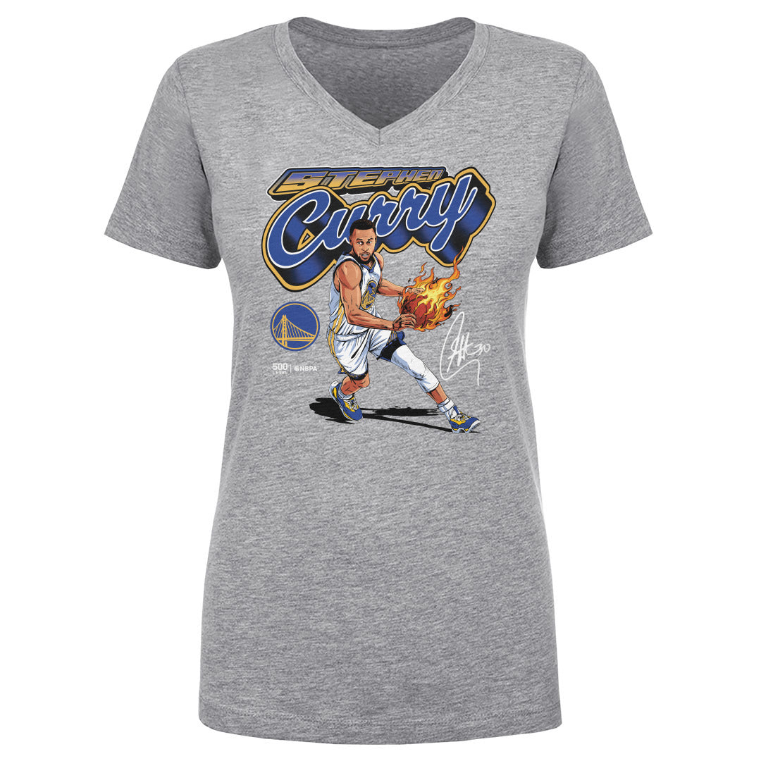 Steph Curry Women's V-Neck T-Shirt | 500 LEVEL