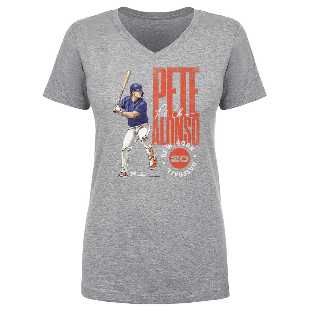 Pete Alonso Women's V-Neck T-Shirt | 500 LEVEL