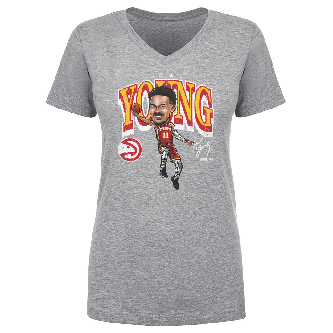 Trae Young Women's V-Neck T-Shirt | 500 LEVEL
