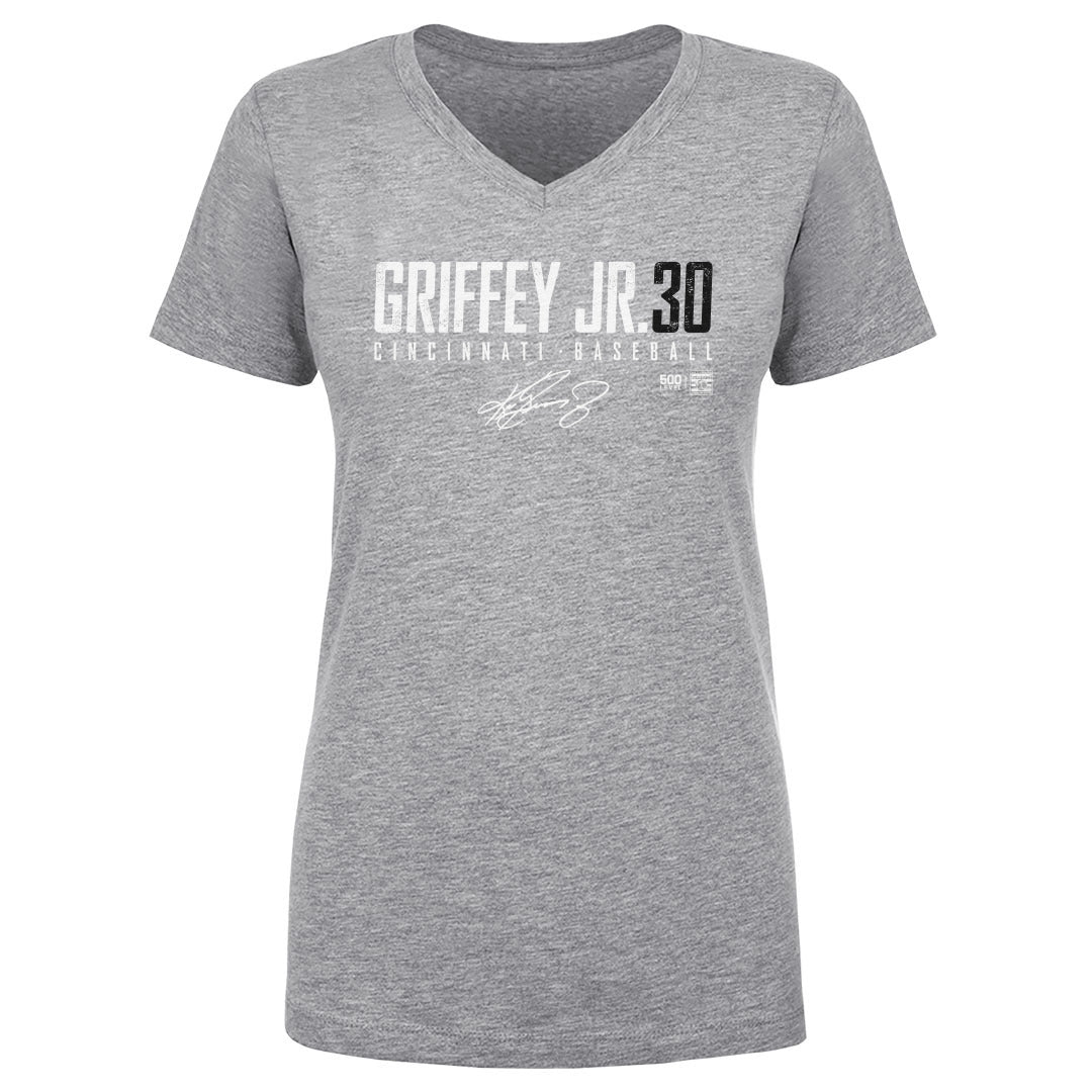 Ken Griffey Jr. Women's V-Neck T-Shirt | 500 LEVEL