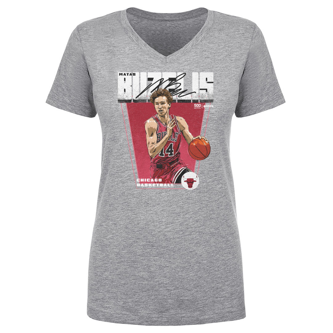 Matas Buzelis Women's V-Neck T-Shirt | 500 LEVEL
